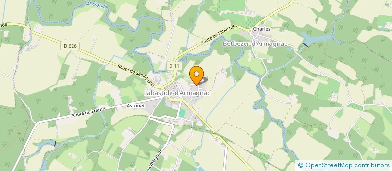 localisation de l'entreprise SCEA JULIAC à LABASTIDE-D'ARMAGNAC