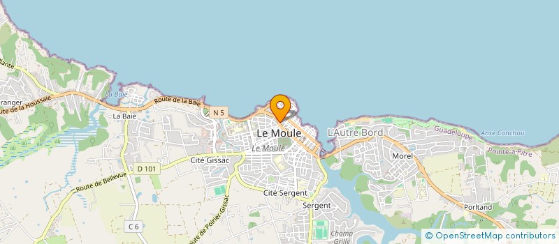 localisation de l'entreprise SCEA KANEKO à LE MOULE