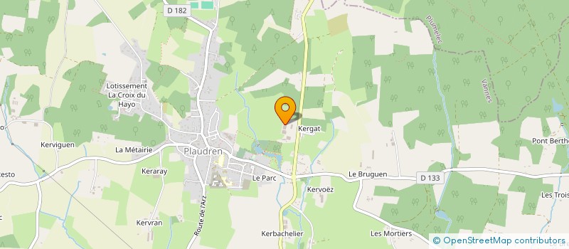 localisation de l'entreprise SCEA KERBIHAN  PLAUDREN