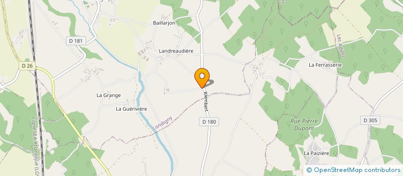 localisation de l'entreprise SCEA KERLABEL à LONDIGNY