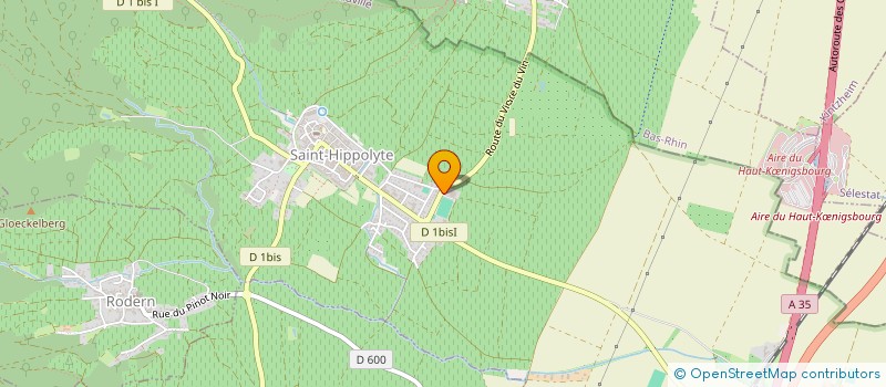 localisation de l'entreprise SCEA KOEBERLE FRERES  SAINT-HIPPOLYTE