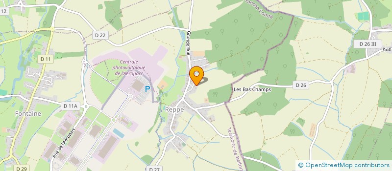 localisation de l'entreprise SCEA L'ECURIE DU BIEN-ETRE à REPPE