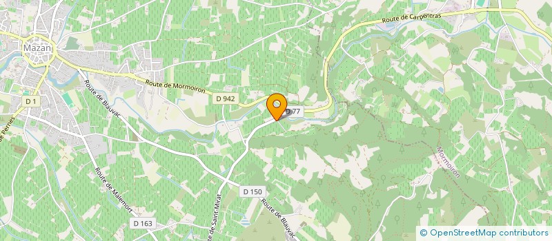 localisation de l'entreprise SCEA L'ESPELIDO  MAZAN