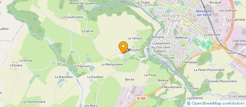 localisation de l'entreprise SCEA L ESPERANCE à CHANVERRIE