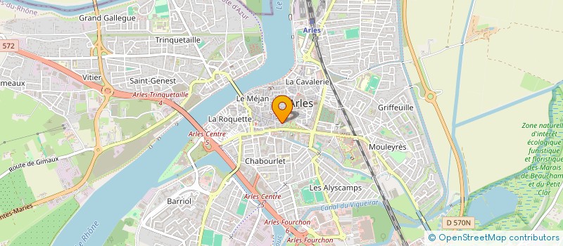 localisation de l'entreprise SCEA L'ESPINAUD à ARLES