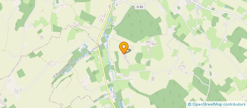 localisation de l'entreprise SCEA L'OEUF DES GRANDS BOIS à SAINT-MICHEL-DE-CHAVAIGNES