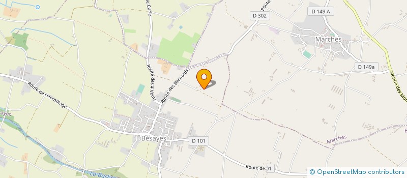 localisation de l'entreprise SCEA LA BAYANE à MARCHES