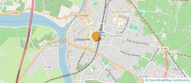 localisation de l'entreprise SCEA LA BELLE HISTOIRE à LIBOURNE