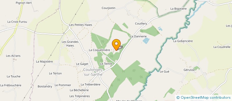 localisation de l'entreprise SCEA LA BERGERIE DU MESNIL à SAINTE-SCOLASSE-SUR-SARTHE