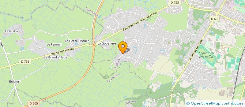 localisation de l'entreprise SCEA LA BIGOTTERIE à CHALLANS