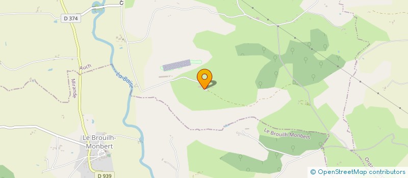 localisation de l'entreprise SCEA LA BLONDE DE BIRAN  BIRAN