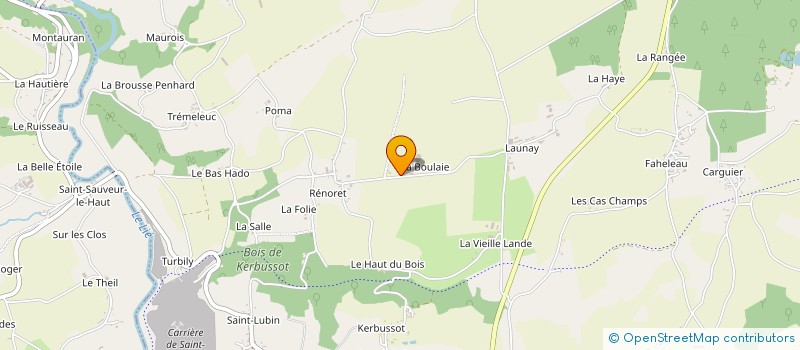 localisation de l'entreprise SCEA LA BOULAIE  PLEMET