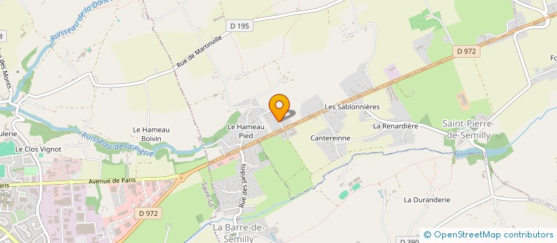 localisation de l'entreprise SCEA LA BOULAYE à CERISY-LA-FORET