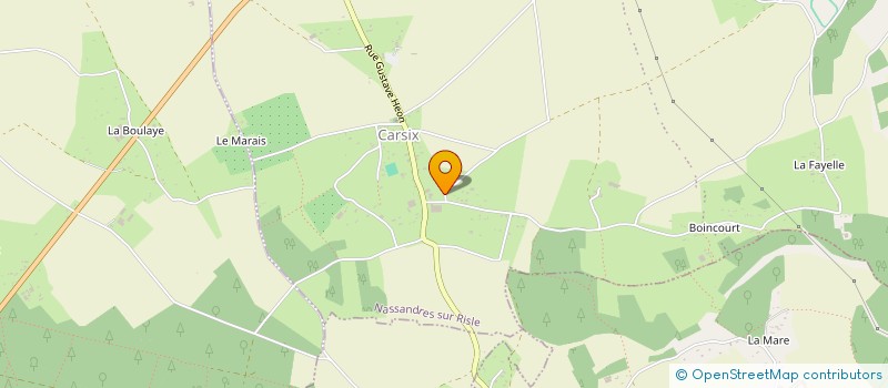 localisation de l'entreprise SCEA LA CAMPAGNE à NASSANDRES SUR RISLE