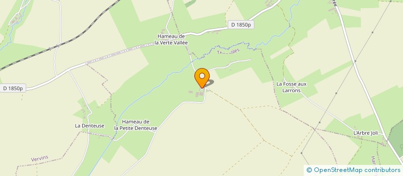 localisation de l'entreprise SCEA LA CENSE LENGLET  THENAILLES