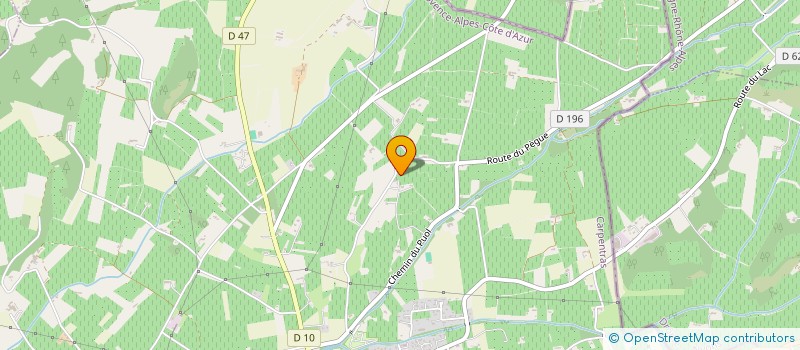 localisation de l'entreprise SCEA LA CHAMBERTE à VALREAS