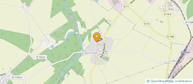 localisation de l'entreprise SCEA LA CHARMOYE à ROINVILLE