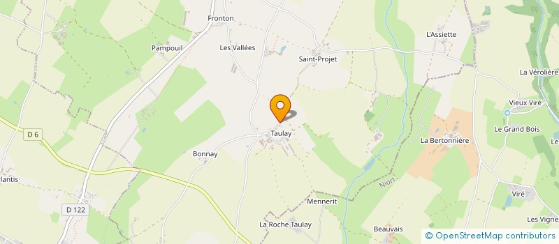 localisation de l'entreprise SCEA LA CHEVAUCHERIE  LA CHAPELLE-BATON