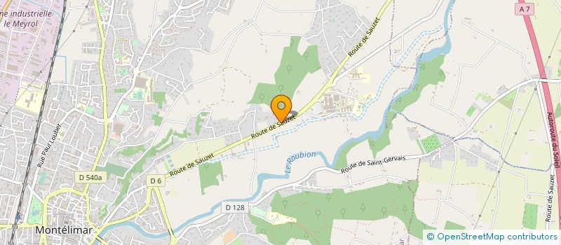 localisation de l'entreprise SCEA LA COMBE BERNARDINE MAISON CHAIX à MONTELIMAR