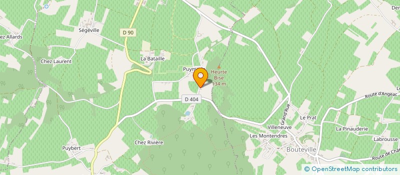 localisation de l'entreprise SCEA LA COURADE à VERRIERES