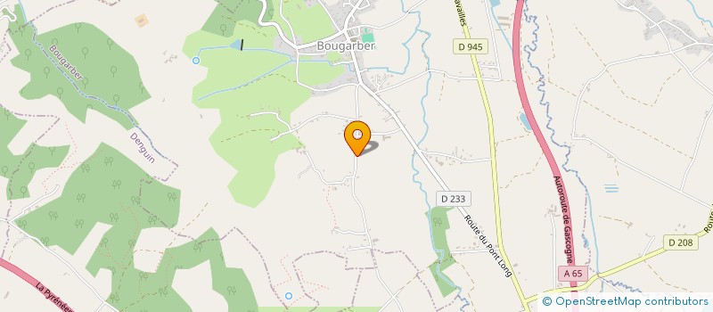 localisation de l'entreprise SCEA LA COURREGE  BOUGARBER