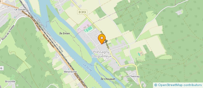 localisation de l'entreprise SCEA LA DESNAY à VEXIN-SUR-EPTE