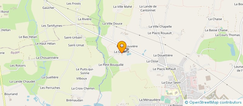 localisation de l'entreprise SCEA LA FERME CELTIQUE  ROMILLE