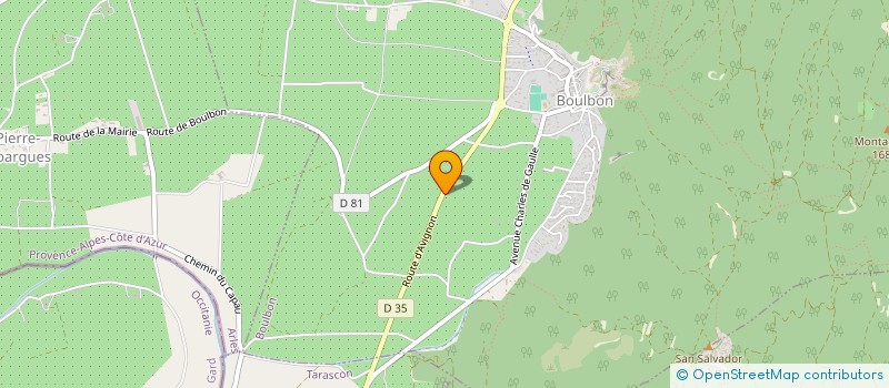localisation de l'entreprise SCEA LA FERME DE GRATTE SEMELLE à TARASCON