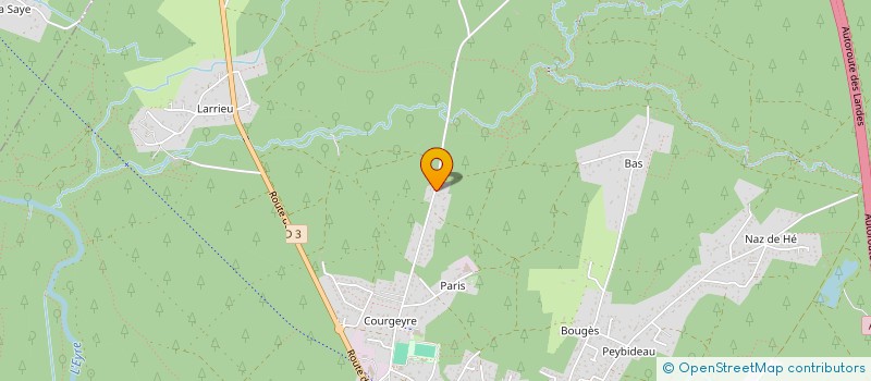 localisation de l'entreprise SCEA LA FERME DE POPALI  SALLES