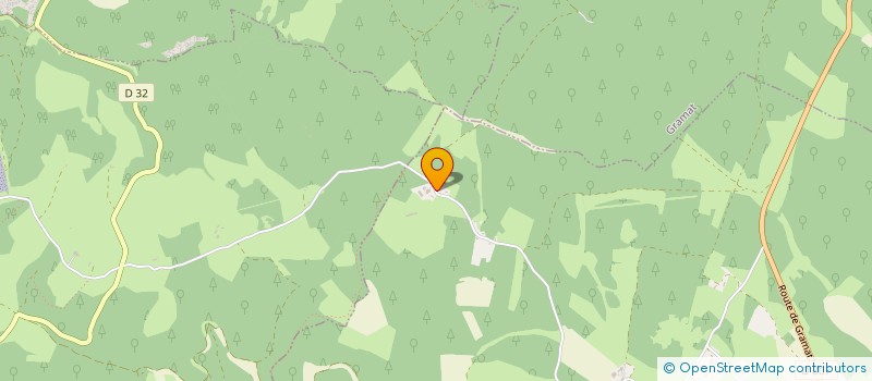 localisation de l'entreprise SCEA LA FERME DE TERRISSE  LE BASTIT