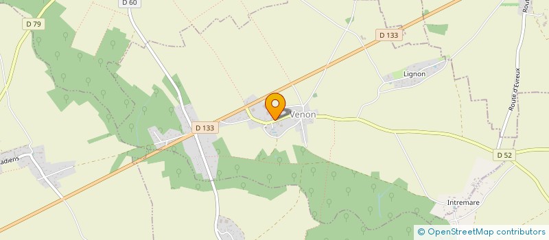 localisation de l'entreprise SCEA LA FERME DES FLIMINS à VENON