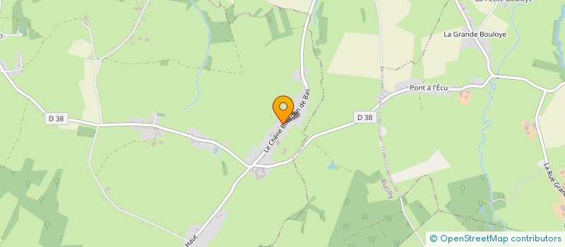 localisation de l'entreprise SCEA LA FERME DU BOIS DES HUTTES  LANDOUZY LA VILLE