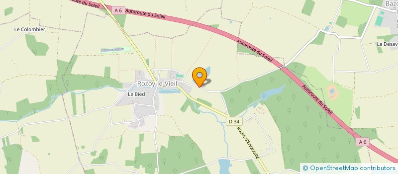 localisation de l'entreprise SCEA LA FERME DU FINIER à ROZOY-LE-VIEIL