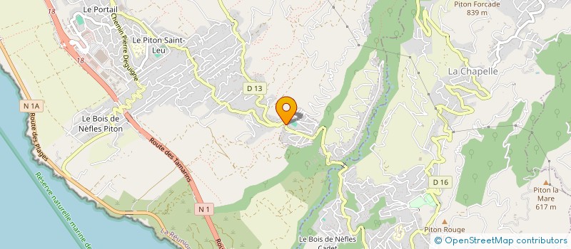 localisation de l'entreprise SCEA LA FERME DU PLATEAU à SAINT-LEU