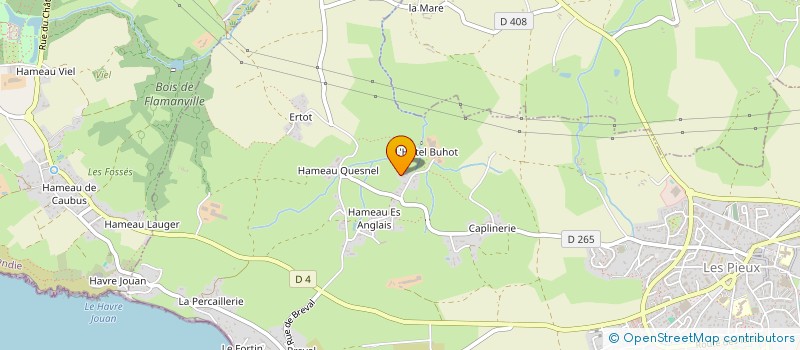 localisation de l'entreprise SCEA LA FERME DU VALOBIO  LES PIEUX