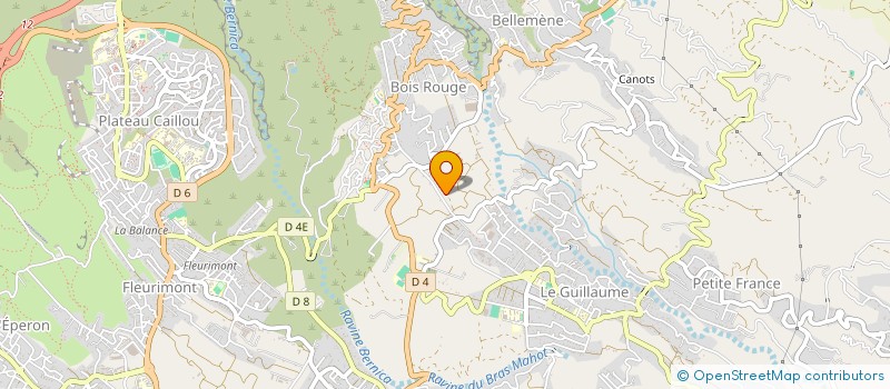 localisation de l'entreprise SCEA LA FERME SAVANNAH  SAINT-PAUL