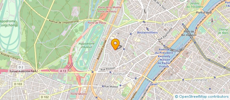 localisation de l'entreprise SCEA LA FORET à PARIS