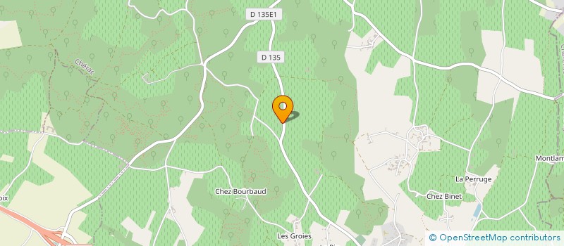 localisation de l'entreprise SCEA LA FORET DE CHERAC à CHERAC