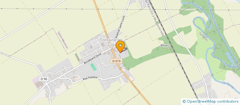 localisation de l'entreprise SCEA LA FORTIERE à FONTAINE-LES-GRES