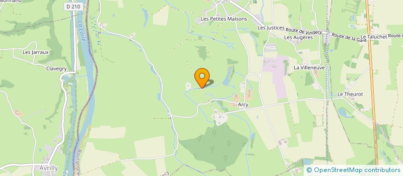 localisation de l'entreprise SCEA LA FOUGERE à MONTCEAUX L'ETOILE