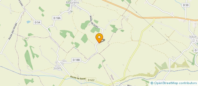 localisation de l'entreprise SCEA LA FRAYSSINETTE  MAURENS