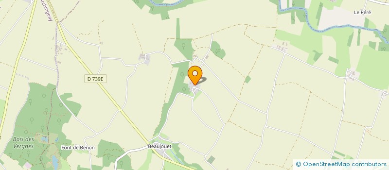 localisation de l'entreprise SCEA LA GALERNERIE  LES NOUILLERS