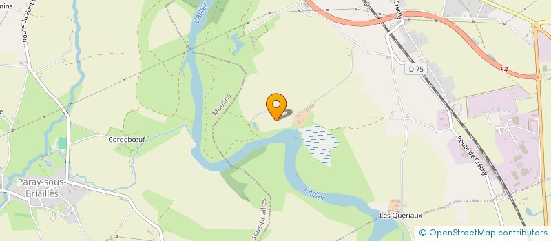 localisation de l'entreprise SCEA LA GARENNE à VARENNES SUR ALLIER