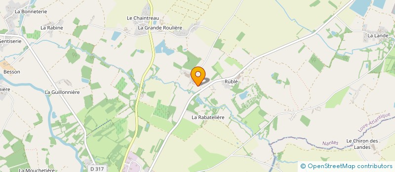 localisation de l'entreprise SCEA LA GERGUE à SAINT-COLOMBAN