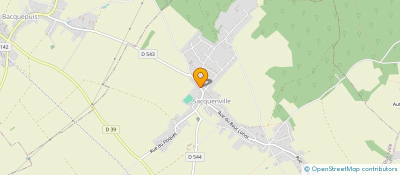 localisation de l'entreprise SCEA LA GRANGE à SACQUENVILLE