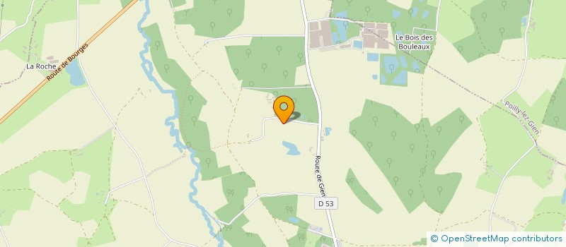 localisation de l'entreprise SCEA LA GRANGE ROUGE à PIERREFITTE-ES-BOIS