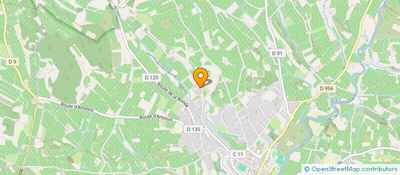 localisation de l'entreprise SCEA LA GUEDANE  LA TOUR-D'AIGUES