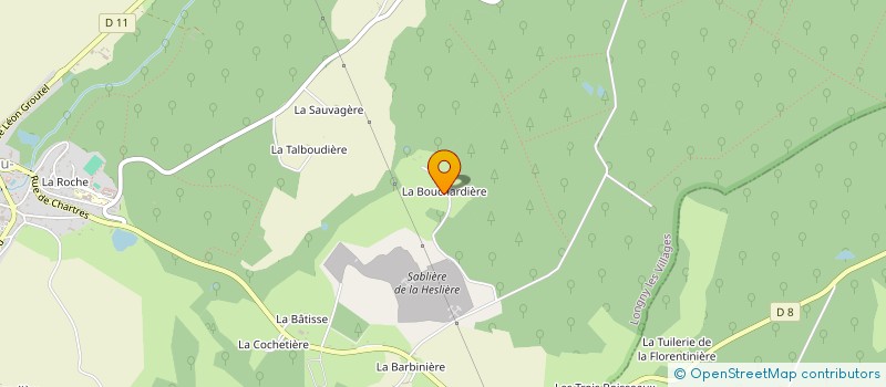 localisation de l'entreprise SCEA LA HESLIERE à LONGNY LES VILLAGES