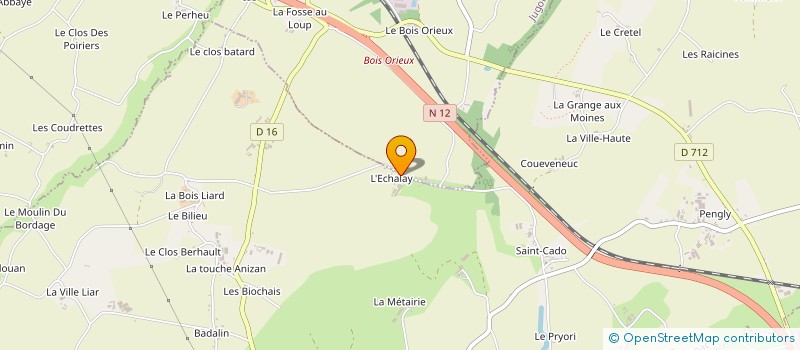 localisation de l'entreprise SCEA LA JANAIE à SEVIGNAC