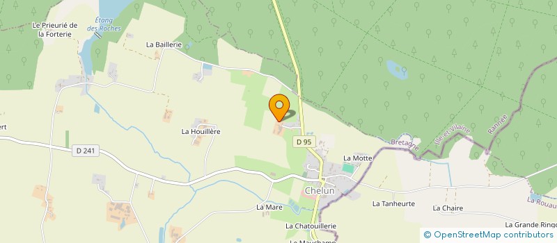 localisation de l'entreprise SCEA LA LANDE à CHELUN